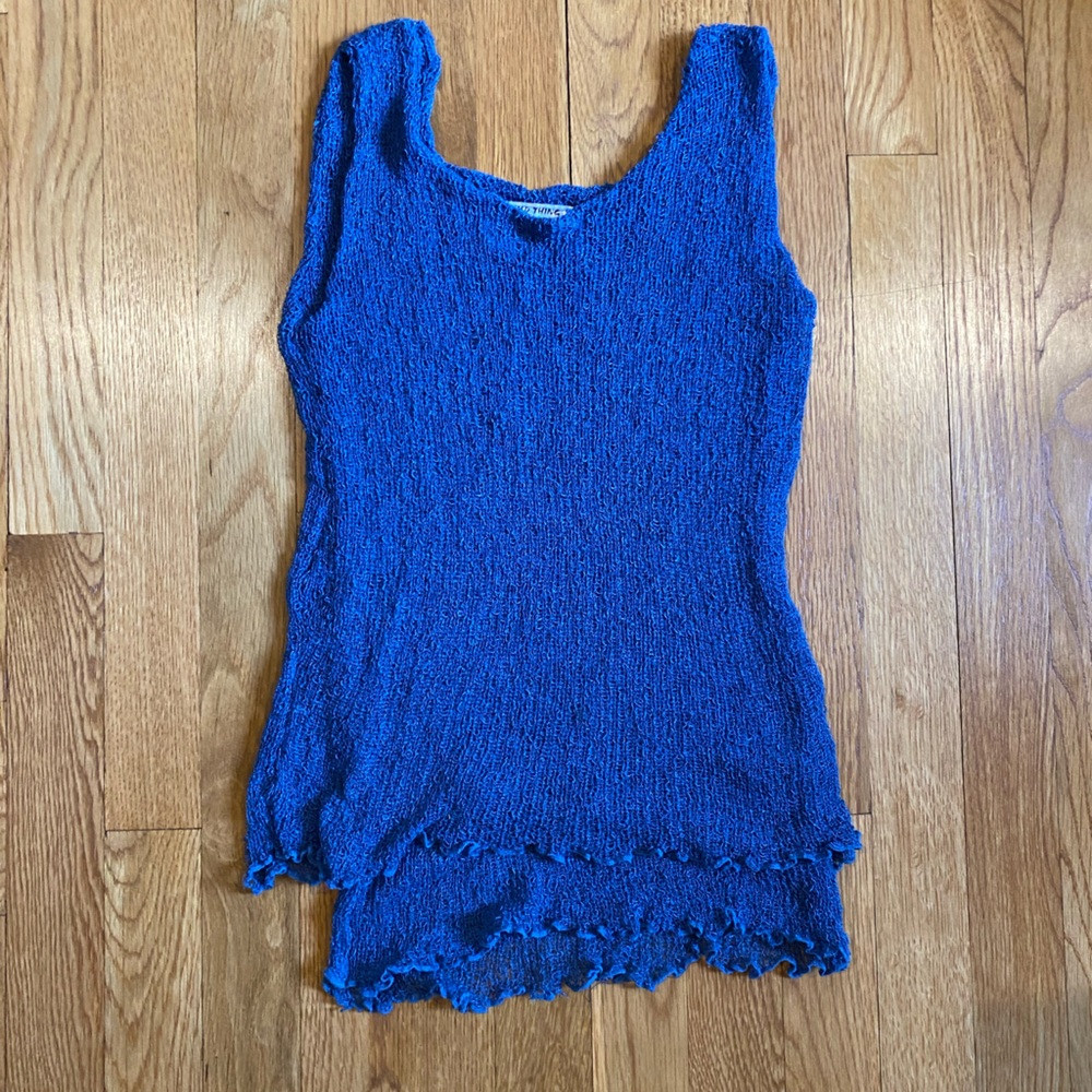 Women’s Wild Woman hand made tank top size S from Chico CA